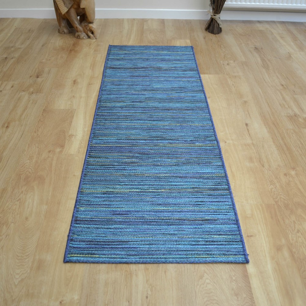 Brighton Hallway Runner 98122 5000 in Blue